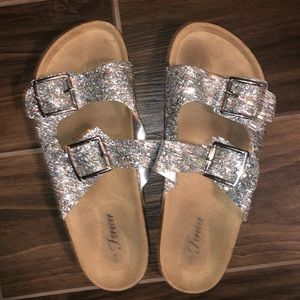 Glitter Sandals
